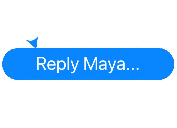 Reply Maya before hover